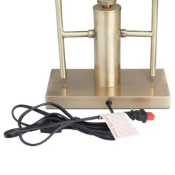 Table Lamps-Kirkland's Home Metal Double Stem Table Lamp Gold