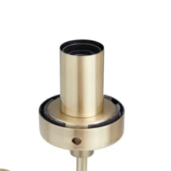 Table Lamps-Kirkland's Home Metal Double Stem Table Lamp Gold