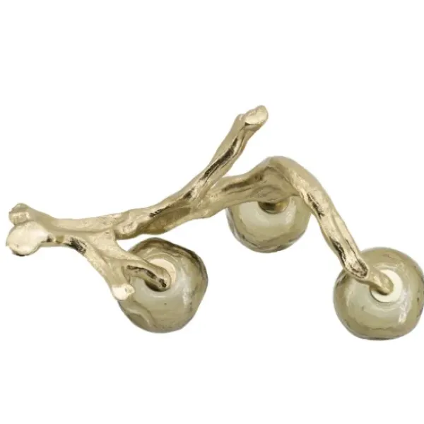 Candle Holders-Kirkland's Home Metal Driftwood Votive Candle Holder Gold