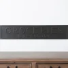 Wall Quotes & Signs-Kirkland's Home Metal Groceries And Dry Goods Plaque Black