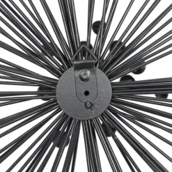 Wall Plaques-Kirkland's Home Metal Jewel Sunburst Wall Plaques, Set Of 3 Black