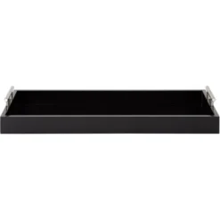 Decorative Trays-Kirkland's Home Metal Leaf Trays, Set Of 2 Silver