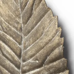 Wall Plaques-Kirkland's Home Metal Leaf Wall Plaque Gold