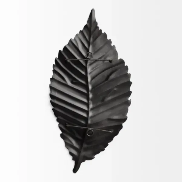 Wall Plaques-Kirkland's Home Metal Leaf Wall Plaque Gold