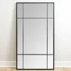 Full Length & Floor Mirrors-Kirkland's Home Metal Paned Camden Leaner Mirror