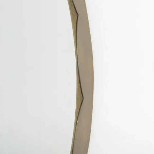 Decorative Mirrors-Kirkland's Home Metal Scallop Edge Adelaide Wall Mirror Gold