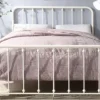 Beds & Headboards-Kirkland's Home Metal Slat Full Platform Bed White