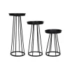 Candle Holders-Kirkland's Home Metal Soho Candle Holders, Set Of 3 Black