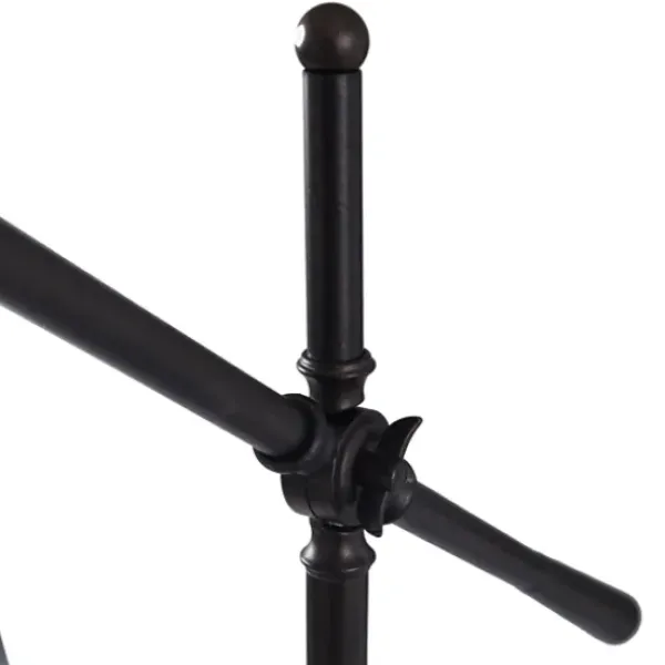 Floor Lamps-Kirkland's Home Metal Task Floor Lamp Black