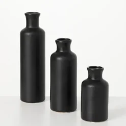 Vases-Kirkland's Home Metal Timber Scape Vase Gold