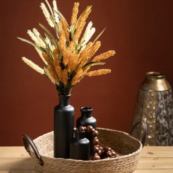 Vases-Kirkland's Home Metal Timber Scape Vase Gold