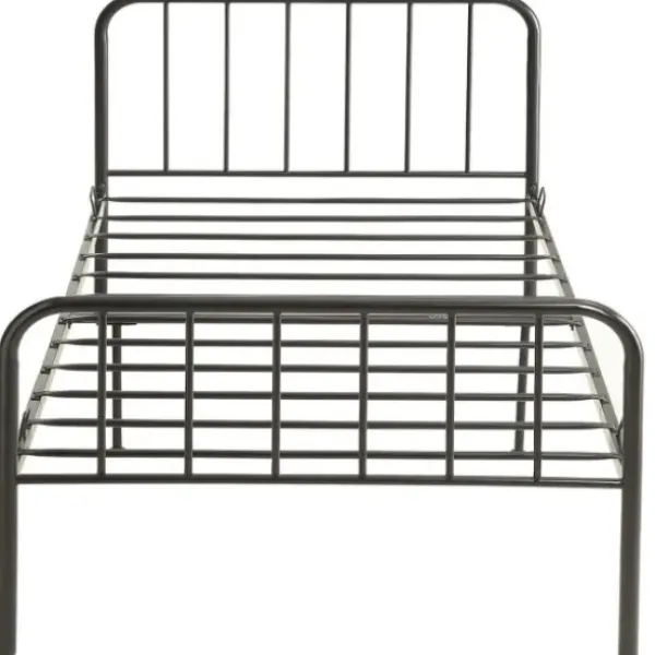 Beds & Headboards-Kirkland's Home Metal Twin Bed In A Box Black