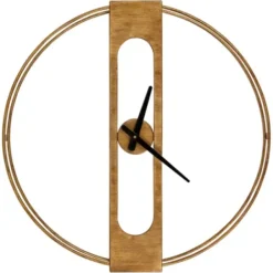 Clocks-Kirkland's Home Metal Urgo Wall Clock Gold