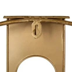 Clocks-Kirkland's Home Metal Urgo Wall Clock Gold