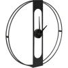 Clocks-Kirkland's Home Metal Urgo Wall Clock Black