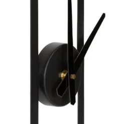 Clocks-Kirkland's Home Metal Urgo Wall Clock Black