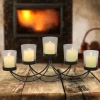 Candle Holders-Kirkland's Home Metal Votive Candelabra Black