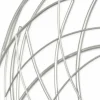 Wall Plaques-Kirkland's Home Metal Wire Abstract Wall Plaque Silver
