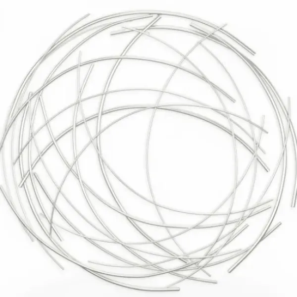 Wall Plaques-Kirkland's Home Metal Wire Abstract Wall Plaque Silver