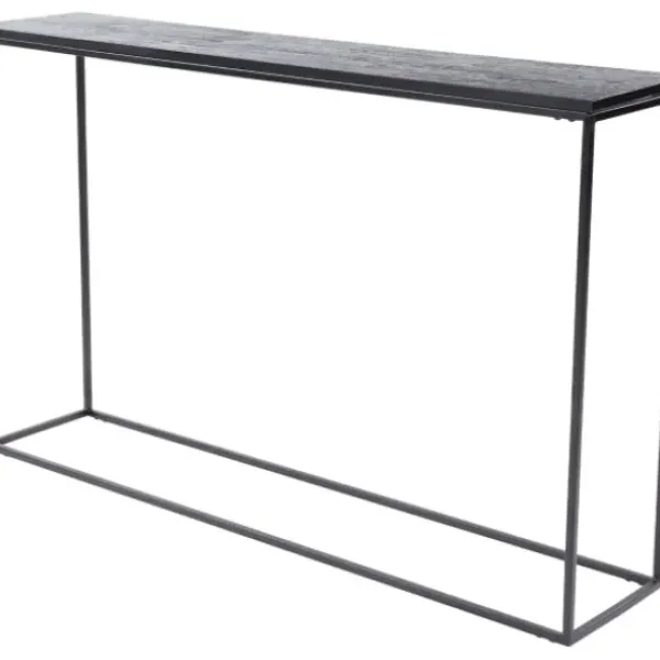 Console Tables-Kirkland's Home Metal Wire Frame Console Table Black