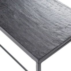 Console Tables-Kirkland's Home Metal Wire Frame Console Table Black