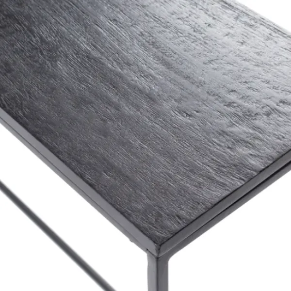 Console Tables-Kirkland's Home Metal Wire Frame Console Table Black