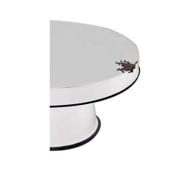 Decorative Trays-Kirkland's Home Metallic Canoe Tray Silver