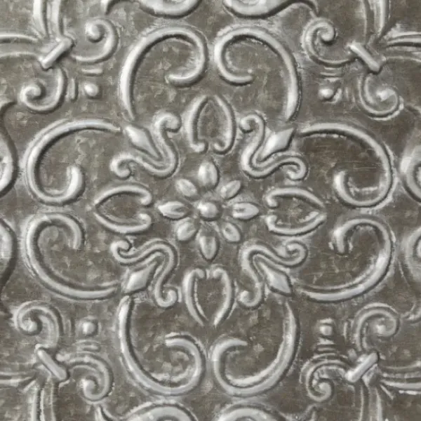 Wall Plaques-Kirkland's Home Metallic Carved Fir Wood Wall Plaques, Set Of 4 Brown/Silver