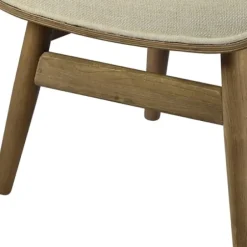 Benches & Ottomans-Kirkland's Home Mid-Century Modern Saddle Seat Ottoman