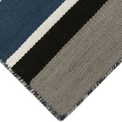 Outdoor Rugs-Kirkland's Home Midnight Garden Party Indoor/Outdoor Rug, 5X7 Black/Pink/Multi