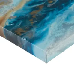 Canvas Art-Kirkland's Home Midnight Tide Canvas Art Prints, Set Of 5 Blue