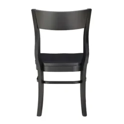 Dining Chairs-Kirkland's Home Midnight Wave Frame Dining Chairs, Set Of 2 Black