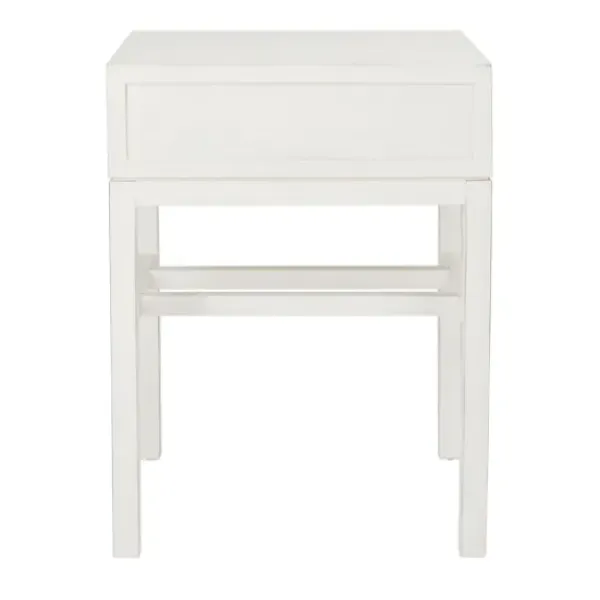 Accent & End Tables-Kirkland's Home Milo Herringbone Accent Table White