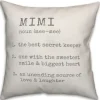 Pillows-Kirkland's Home Mimi Definition Pillow Gray/White