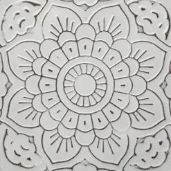 Wall Plaques-Kirkland's Home Miranda Lotus Flower Wall Plaque White