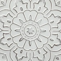Wall Plaques-Kirkland's Home Miranda Lotus Flower Wall Plaque White