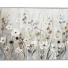 Framed Art-Kirkland's Home Misty Meadow Framed Canvas Art Print Gray/White