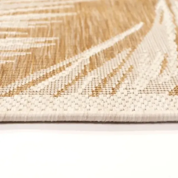 Outdoor Rugs-Kirkland's Home Mitchell Geo Diamonds Outdoor Rug, 8X10 Tan