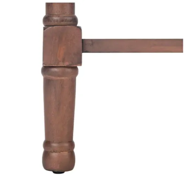 Console Tables-Kirkland's Home Modern Carved Accent Console Table Brown