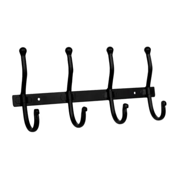 Hooks-Kirkland's Home Modern Farmhouse Black Metal Wall Hooks
