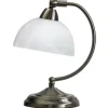 Table Lamps-Kirkland's Home Modern Mini Banker'S Desk Lamp Ivory/Clear