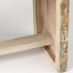 Benches & Ottomans-Kirkland's Home Modern Reclaimed Wood Bench Brown