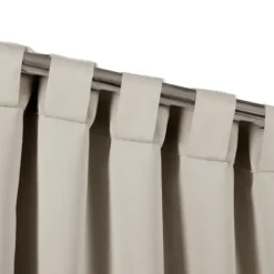 Curtains & Drapes-Kirkland's Home Monte Curtain Panel Set, 108 In. Gray