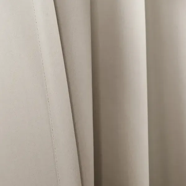 Curtains & Drapes-Kirkland's Home Monte Curtain Panel Set, 108 In. Gray