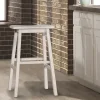 Bar Stools & Counter Height Stools-Kirkland's Home Moreno Sea Counter Stool White