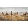 Canvas Art-Kirkland's Home Morning Herd Canvas Art Print Tan