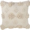 Pillows-Kirkland's Home Moroccan Tufted Pom Pom Throw Pillow Ivory