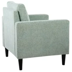 Accent Chairs-Kirkland's Home Mossy Contemporary Upholstered Accent Chair Green