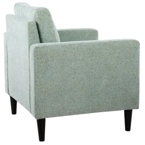 Accent Chairs-Kirkland's Home Mossy Contemporary Upholstered Accent Chair Green