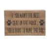 Wall Quotes & Signs-Kirkland's Home Move The Dog Wall Sign Brown